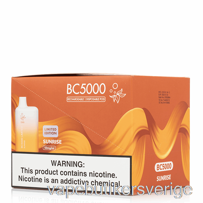 Vape Sverige [10-pack] Bc5000 Engångs